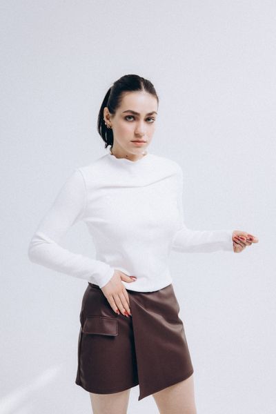 Sp&oacute;dniczka ,,"Fold Skort"'', Dostępny, Brązowy, S