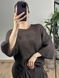 Sweter Oversize z Kid Moheru &ndash; Chunky, Dostępny, Czekoladowy, S/M