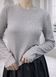 Stylowy Longsleeve w Prążek, Dostępny, Mokka, XS