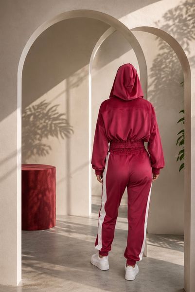 komplet dwuczęściowy ''Velvet Arches Set'', Dostępny, R&oacute;żowy, S