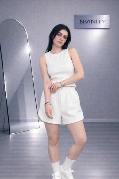 Essential Ease Co-ord, Dostępny, Biały, XS