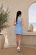 Dwuczęściowy Komplet Ribbed Breeze, Dostępny, Baby Blue, XS/S