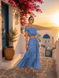 Komplet dwuczęściowy ''Santorini'', Dostępny, Jasny niebieski, S