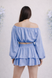 Bluzka ,,Boho Sky'', Dostępny, Niebieski, S